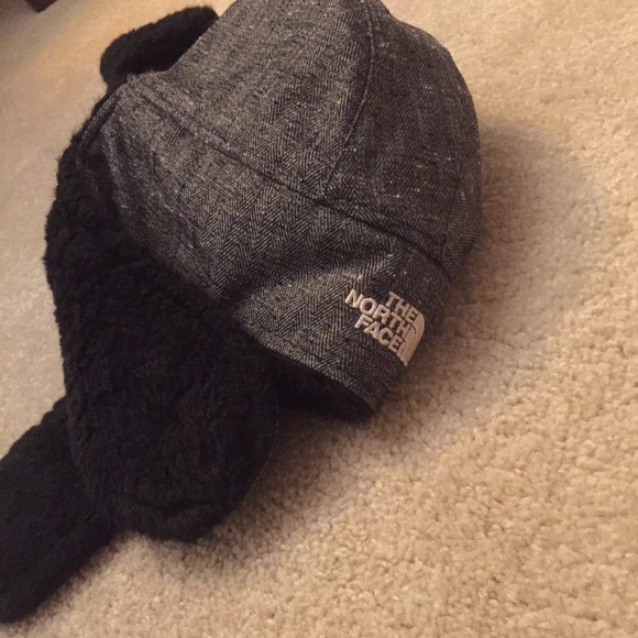 north face aviator hat